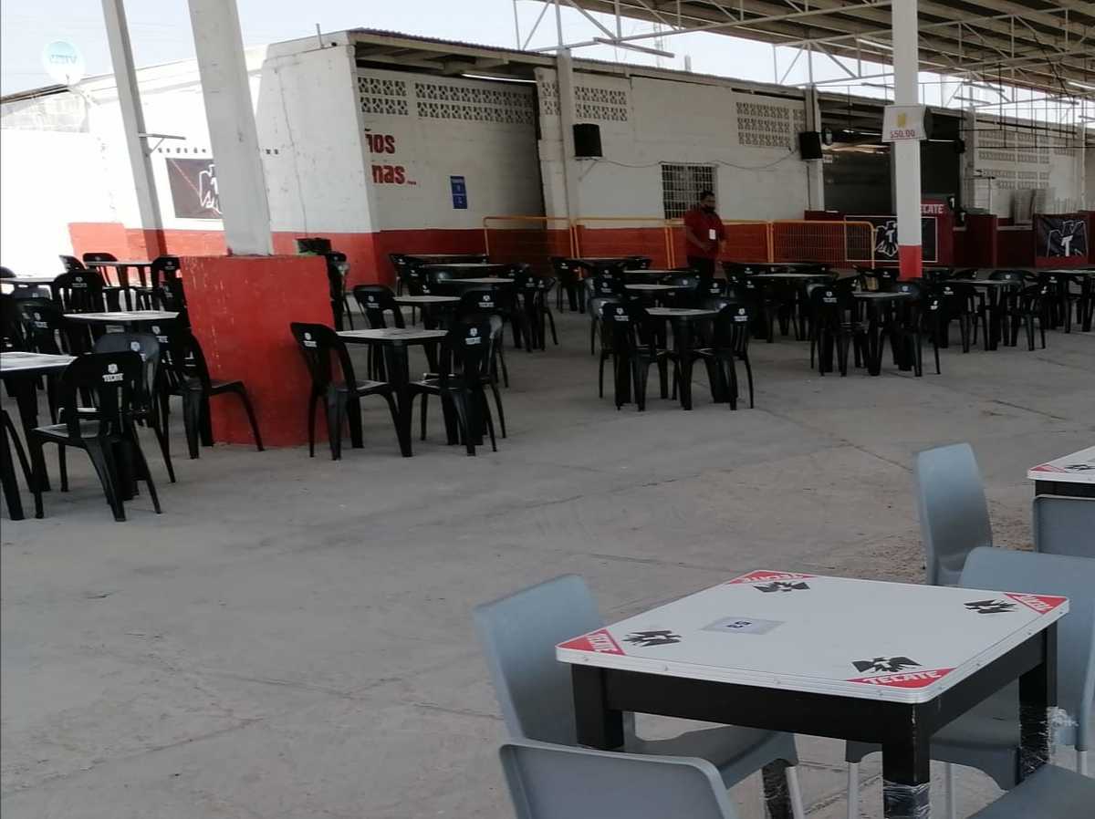 Las Jarras estuvieron trabajando con un aforo del 40 por ciento. | Cortesía