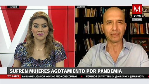Mujeres sufren agotamiento por pandemia