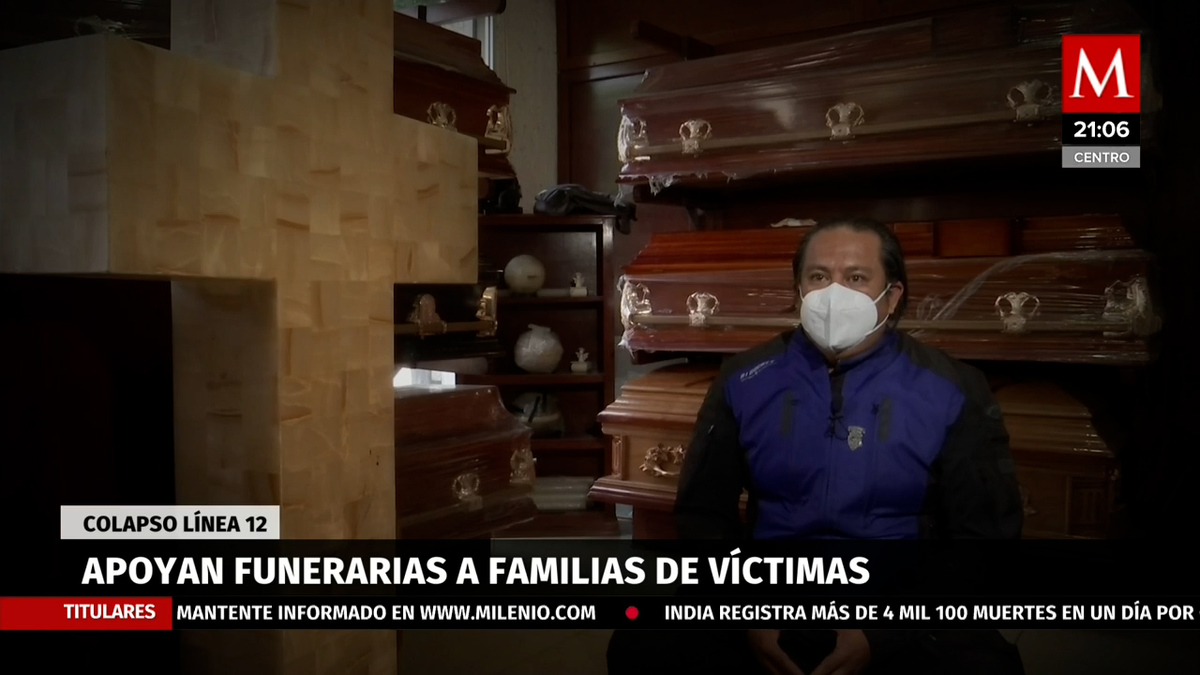 Ciudadanos se solidarizan con víctimas del Metro y ofrecen servicios funerarios gratuitos