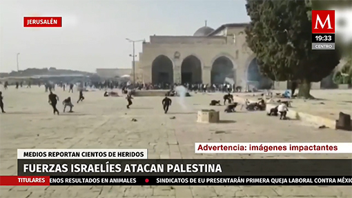 Fuerzas israelíes atacan Palestina