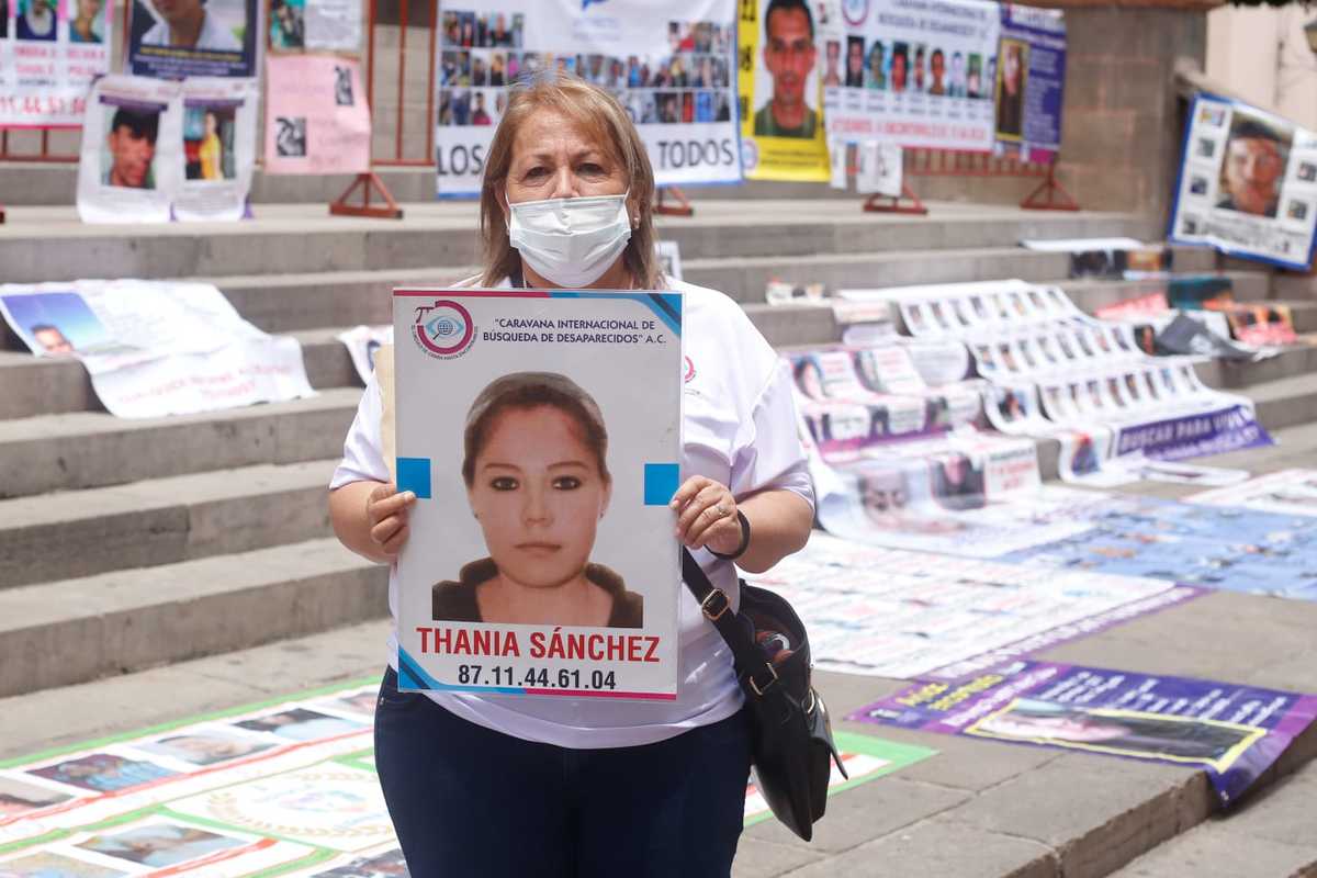 Georgina  Aranda Contreras madre de Thania Sánchez. (Araceli López)