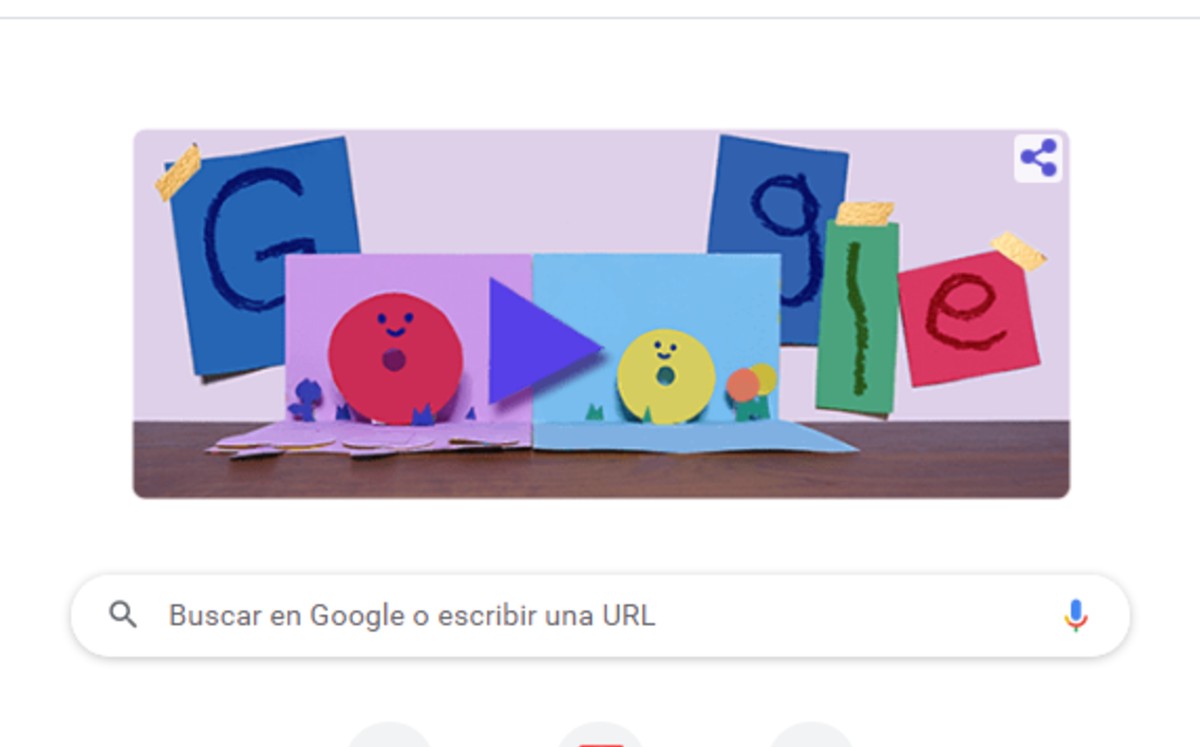 Google celebra a las madres con doodle lleno de color