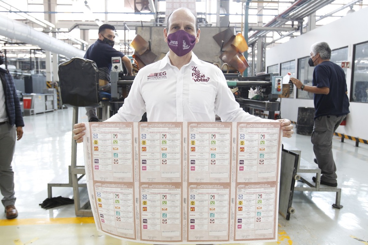 Inicia impresión de casi 10 millones de boletas electorales en Guanajuato
