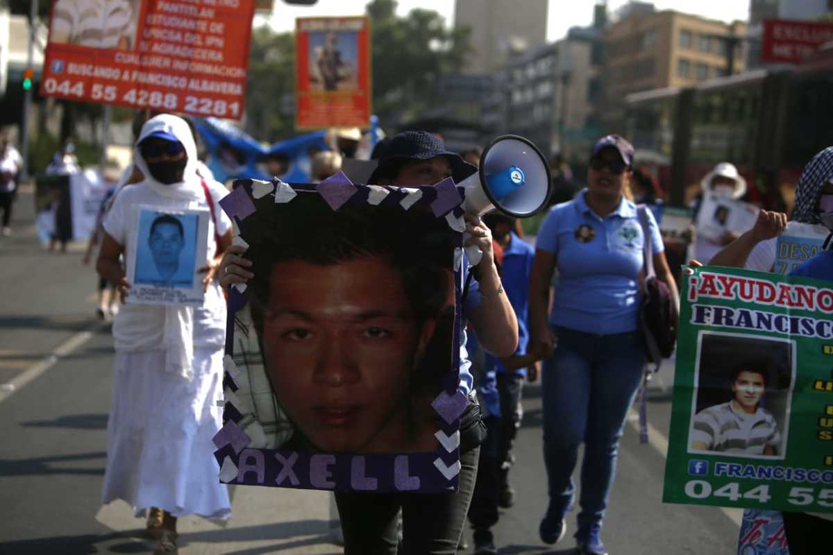 Madres de desaparecidos protestan en CdMx. (Ariana Pérez)