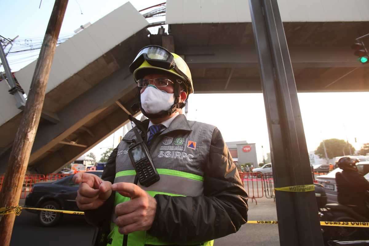 El director táctico y operativo de PC explicó que aún continúan los peritajes tras el desplome de la Línea 12 del Metro. (Juan Carlos Bautista)