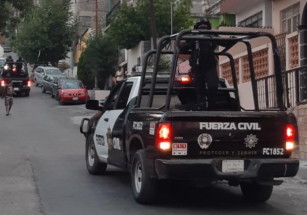 Disparan contra policías en la colonia Independencia.  Foto: Mayte Villasana