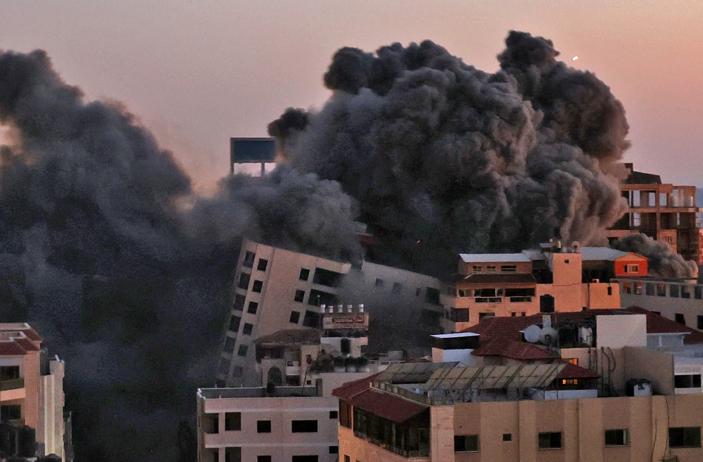 El bombardeo ocurrió en la Franja de Gaza. | AFP
