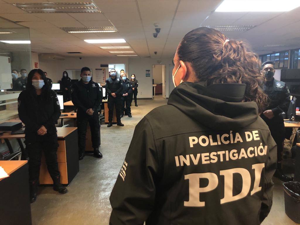 Elementos de la Policía de Investigación de CdMx. (Cortesía)