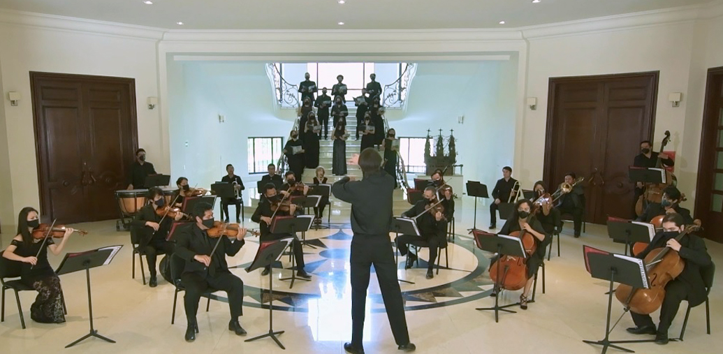 La grabación se realizó en la Casa Miguel Alemán del Complejo Cultural Los Pinos.  (Foto: Fomento Musical)