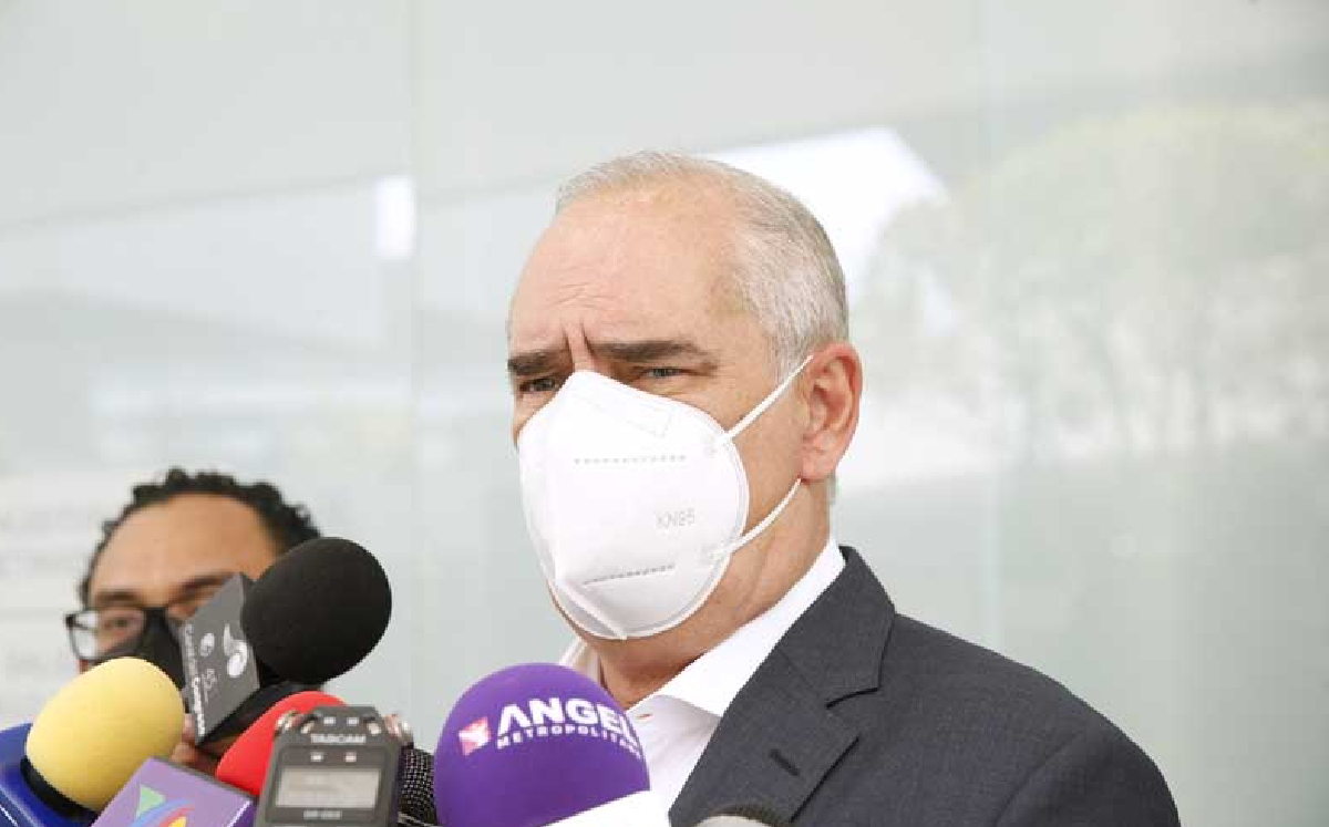 Julen Rementería, coordinador de Acción Nacional en la cámara alta, en una entrevista. (PAN en el Senado)