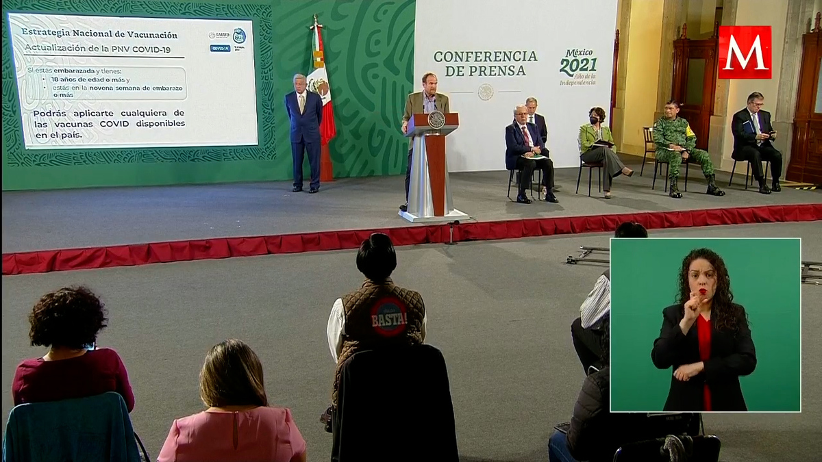 México comenzará a vacunar contra covid-19 a embarazadas