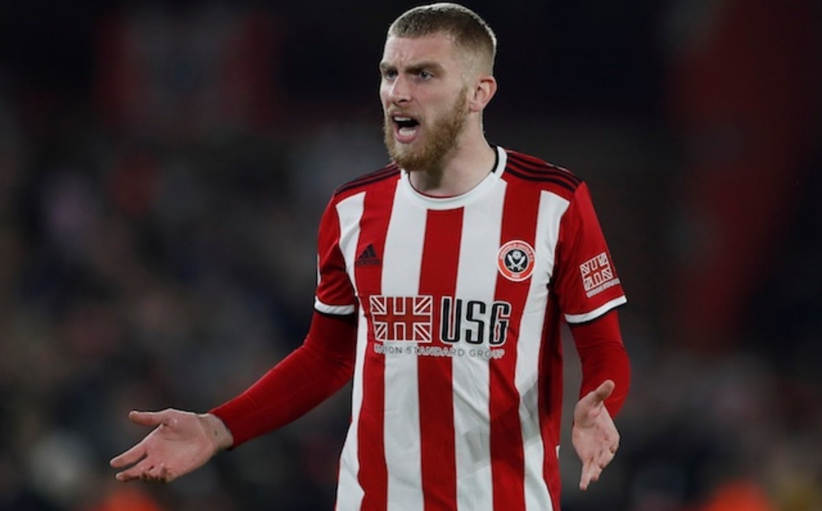 Oli McBurnie, jugador del Sheffiel United (Reuters)