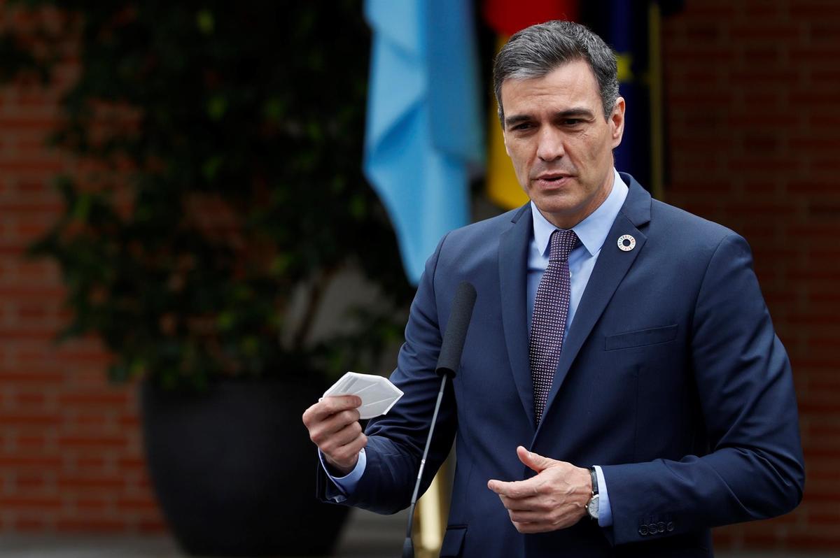 El presidente Pedro Sánchez se reunió con su homólogo de Argentina, Alberto Fernández. (EFE)
