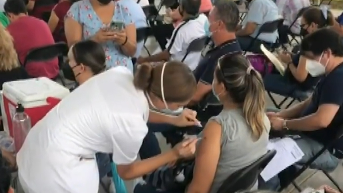 Sinaloa. Avanza la vacunación anticovid a maestros