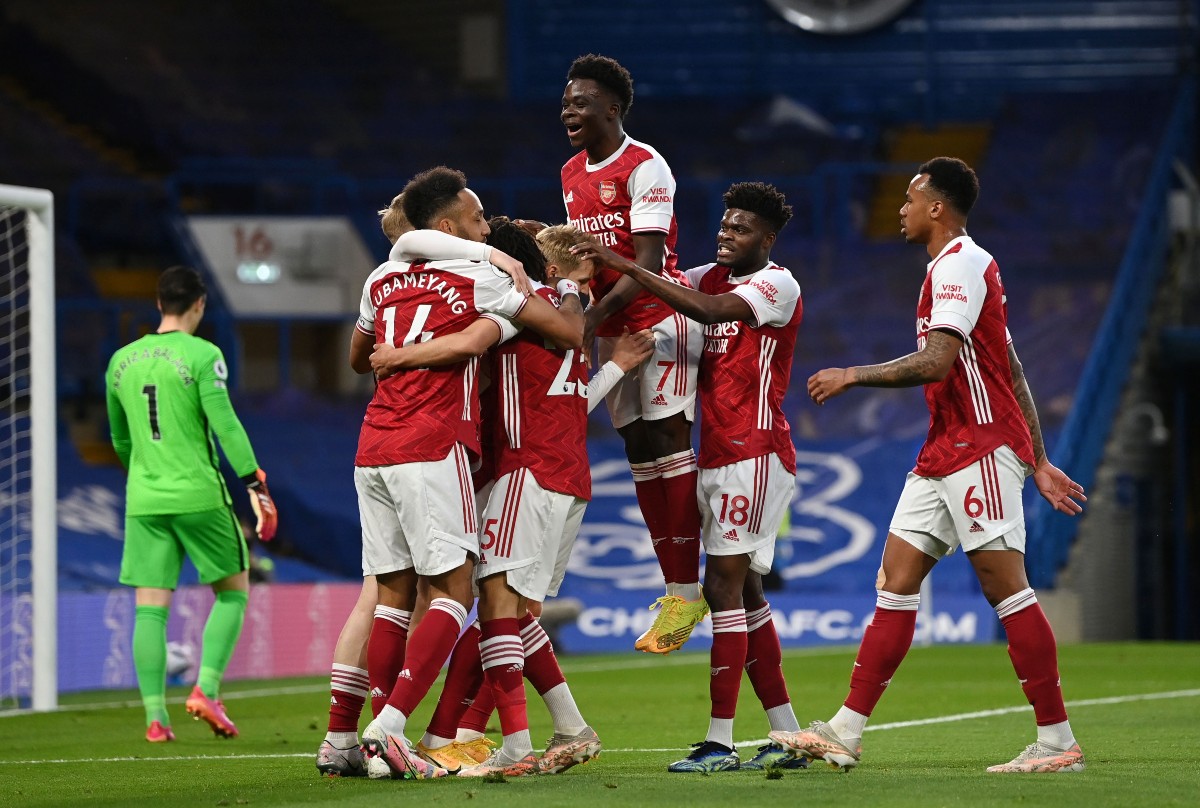 Arsenal venció al Chelsea en Stamford Bridge (Reuters)