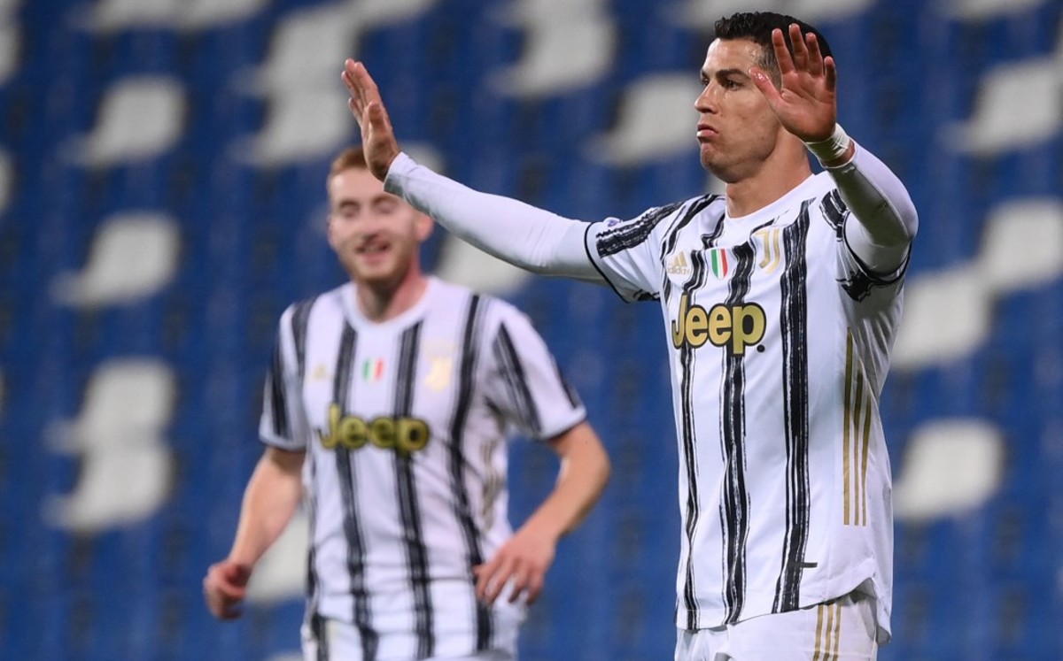 Cristiano Ronaldo llega a 100 goles con la Juventus (AFP)