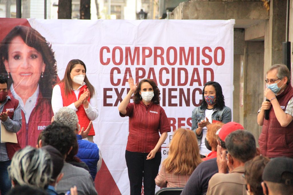 Dolores Padierna, candidata a la alcaldía Cuauhtémoc | Especial