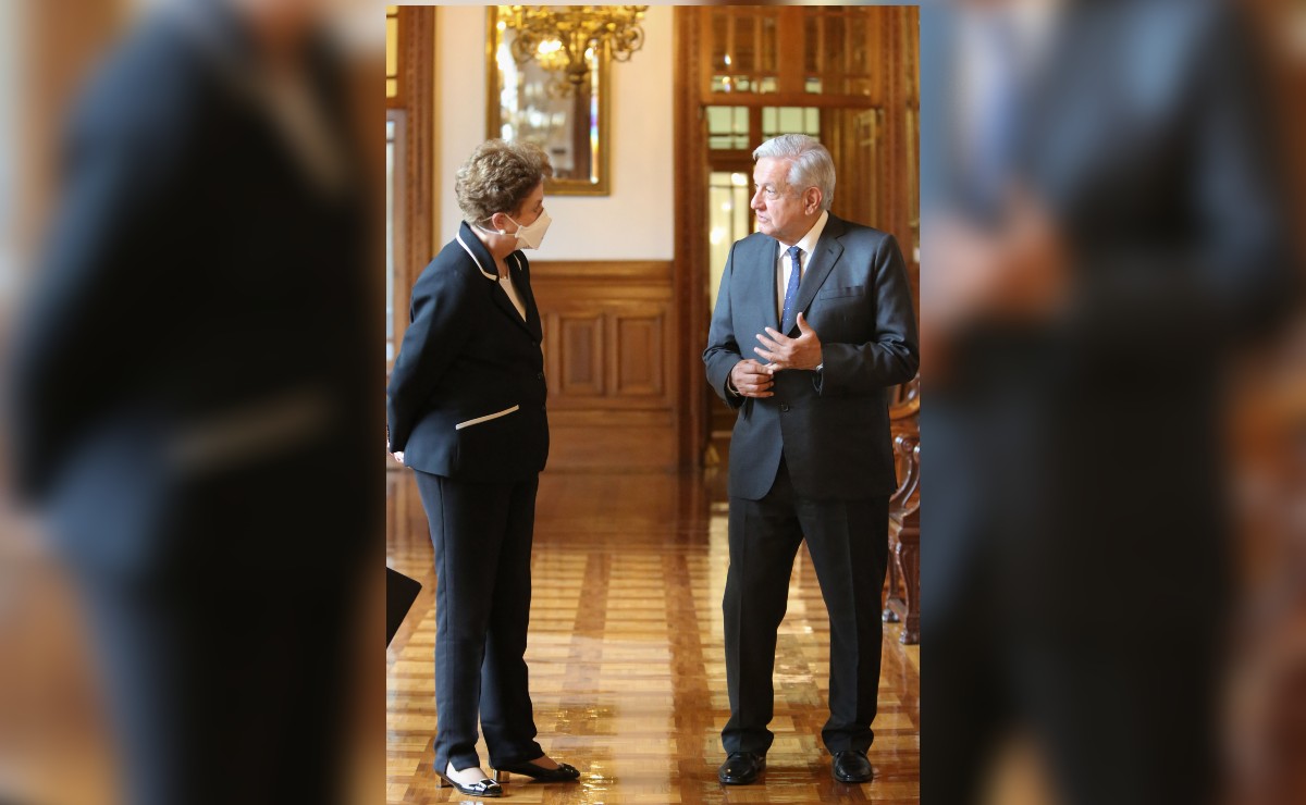 Mas temprano, la ex funcionaria brasileña se reunió con Claudia Sheinbaum. | Twitter