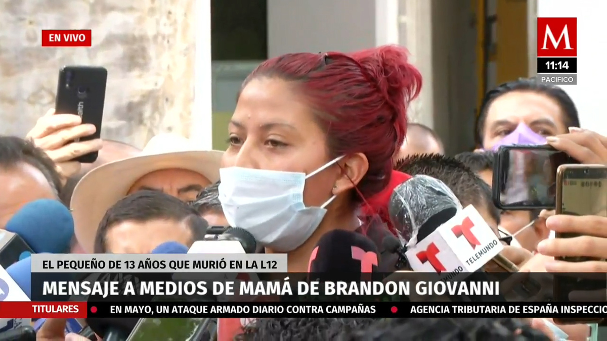 Mamá de Brandon Giovanni acusa de negligencia tras el accidente de L12