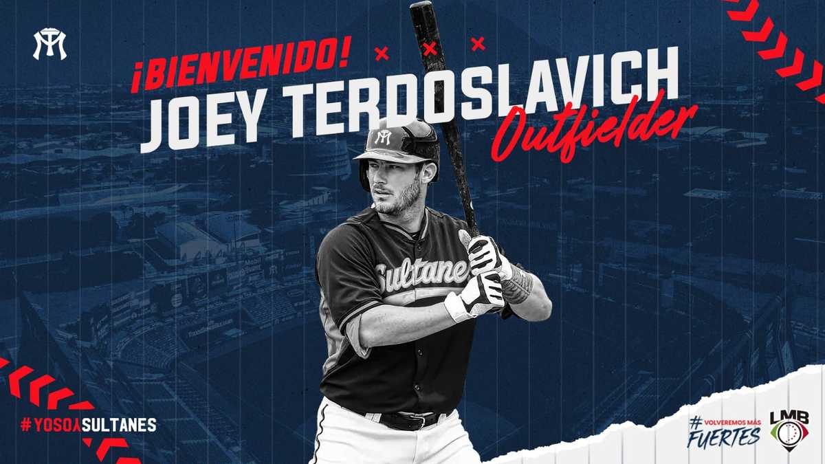 Sultanes contrata guardabosques: llega Joey Terdoslavich