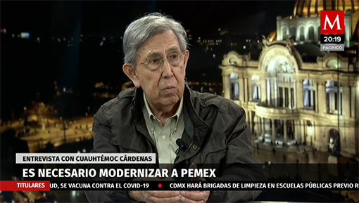 Entrevista a Cuauhtémoc Cárdenas sobre situación actual de México