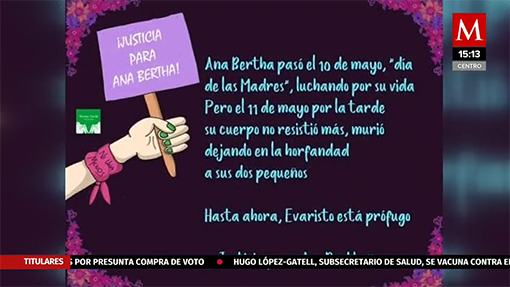Exigen justicia por feminicidio de Bertha en Veracruz