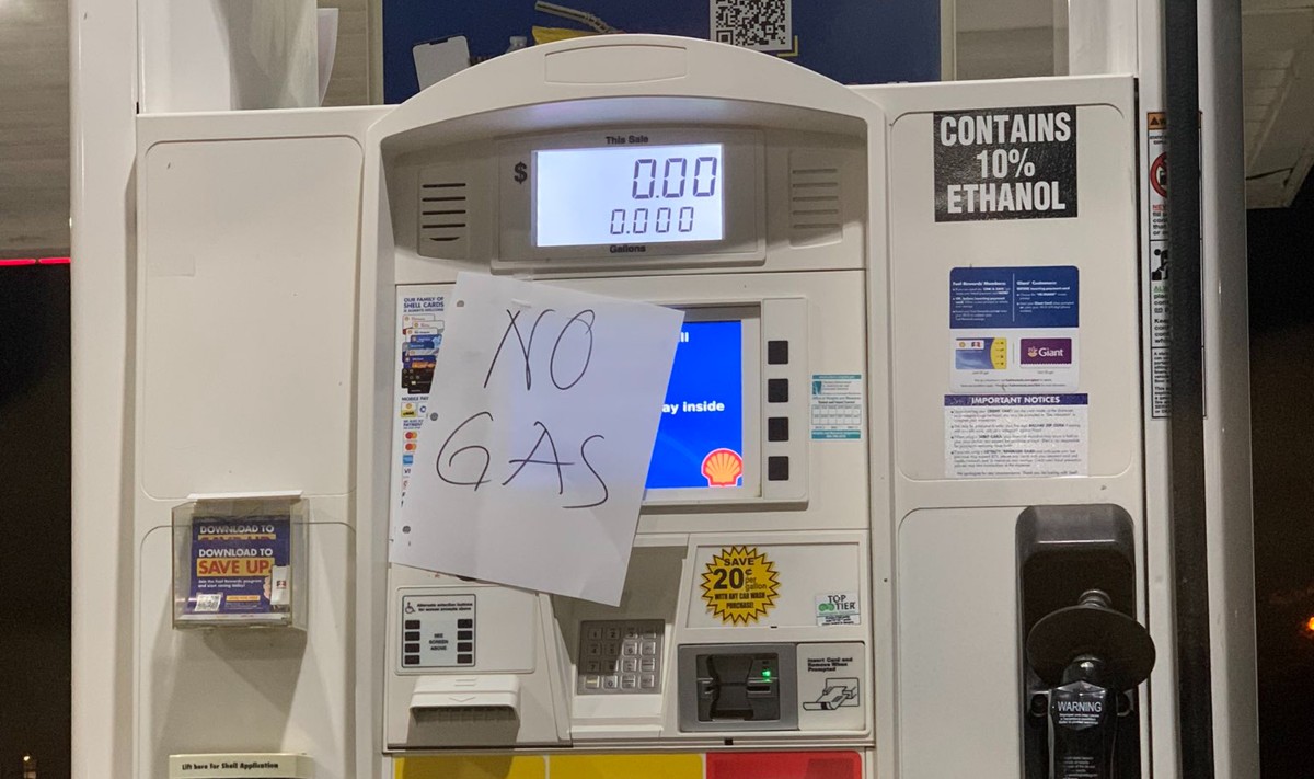 Las gasolineras en Estados Unidos se han visto afectadas tras el ciberataque. | Twitter