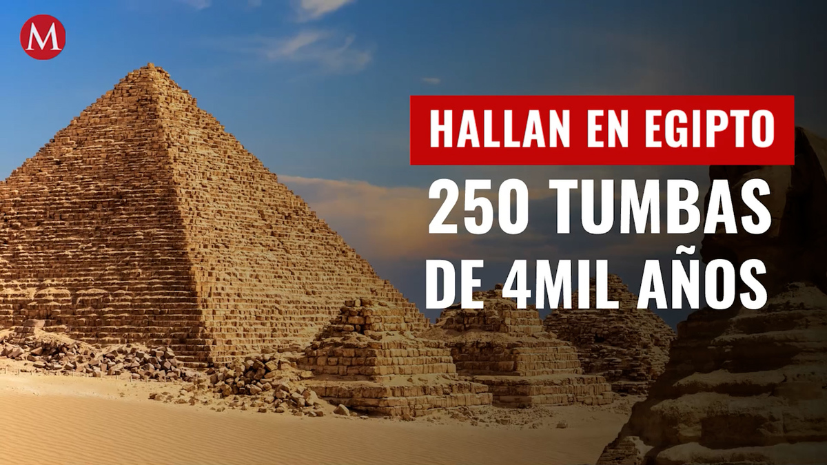 Hallan en Egipto 250 tumbas de hace más de 4 mil años