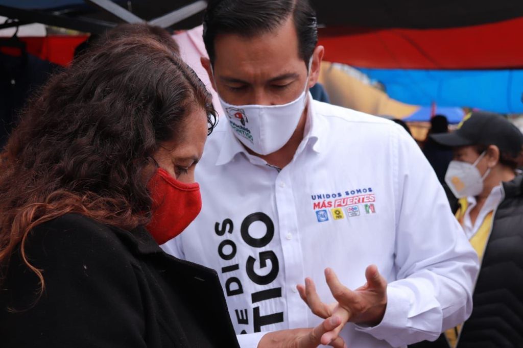 Juan de Dios Pontigo, candidato a diputado local. (Cortesía)
