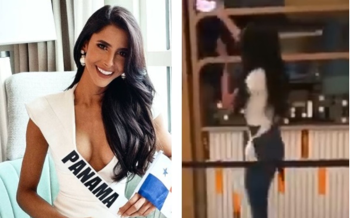La concursante se salvó de una posible lesión. (Instagram/Captura)