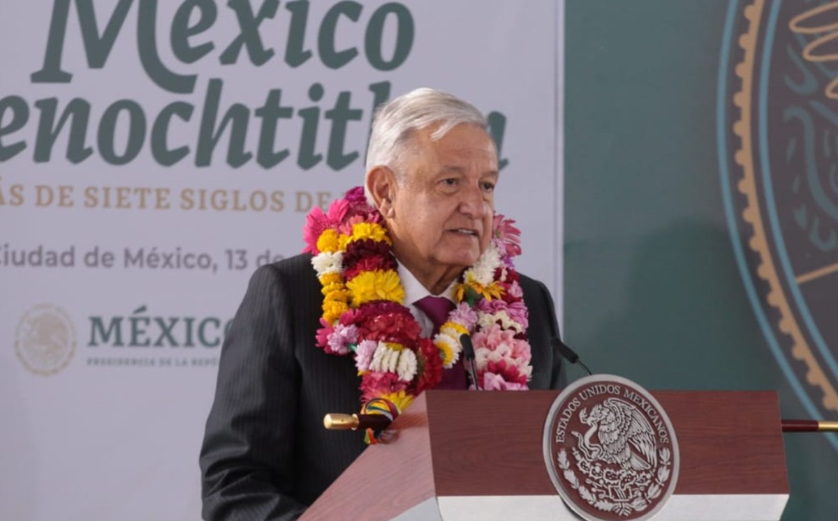 'México Tenochtitlan, Más de Siete Siglos de Historia', fue el nombre de la ceremonia. (Jesús Quintanar)