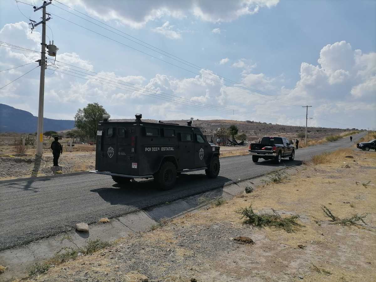 Patrullaje de la Policía Estatal de Jalisco en Teocaltiche (Jorge Martínez)