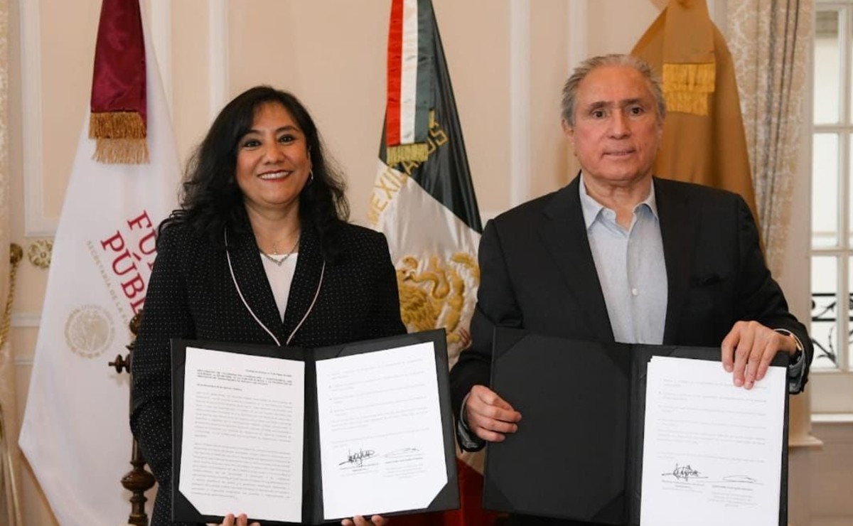 Sandoval confió en que entre SFP y FSTSE se pueda construir un servicio público de mérito. | Twitter