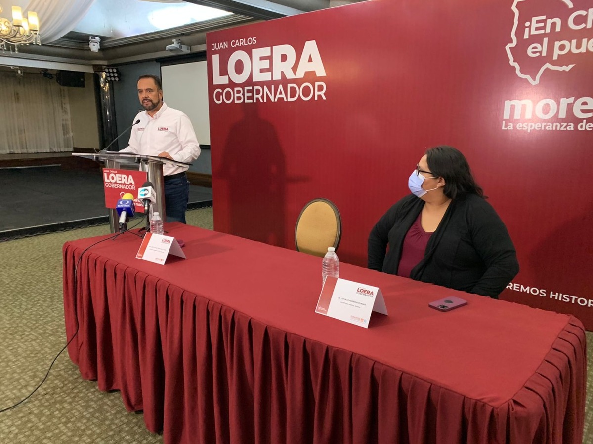 La secretaria General del CEN de Morena, Citlalli Hernández Mora. (Juan José García Amaro)