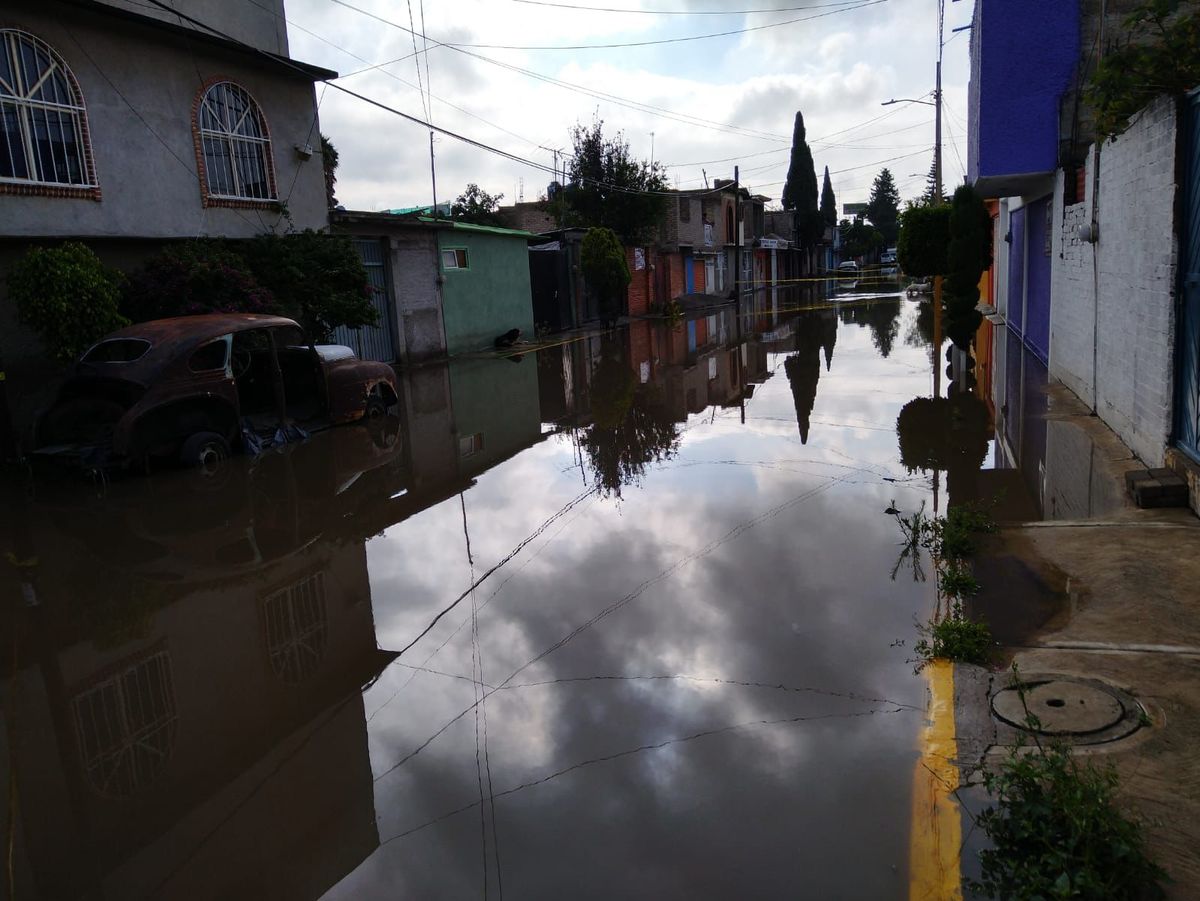 Varias casas fueron afectadas. (Especial)
