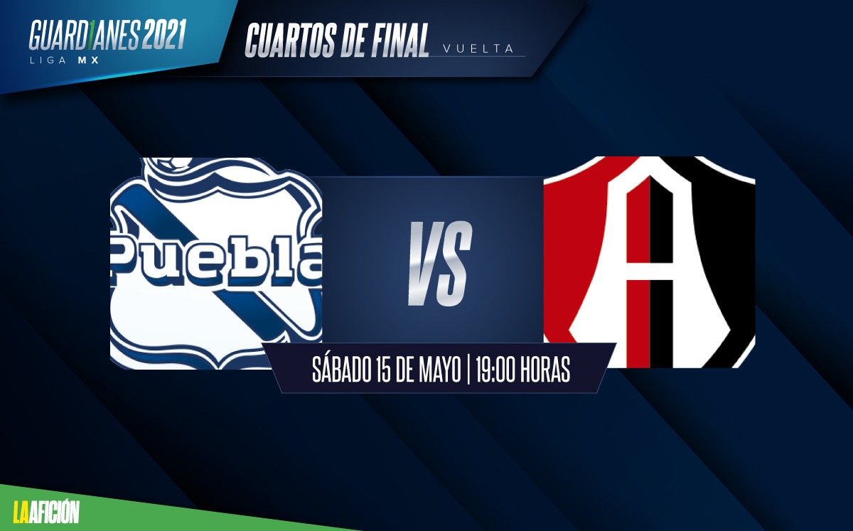 Agenda del Puebla vs Atlas, liguilla Guardianes 2021