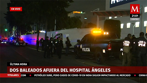 Balacera afuera del Hospital Angeles en Lindavista