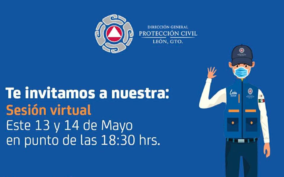 Macro Simulacro 2021 en León, invitan a talleres virtuales