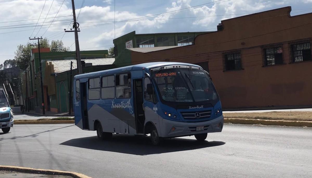 En marzo un autobús de pasajeros de viaje largo fue recuperado en el municipio de San Felipe del Progreso.