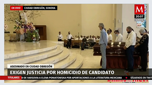 Misa de cuerpo presente de Abel Murrieta