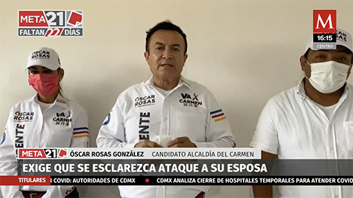 Oscar Rosas González exige que se esclarezca ataque a su esposa