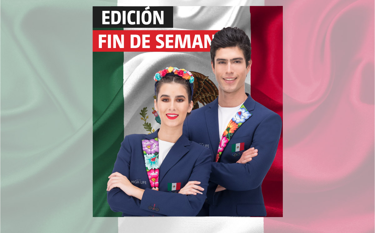 Traje que usará la delegación mexicana en Tokio 2020 (La Afición)