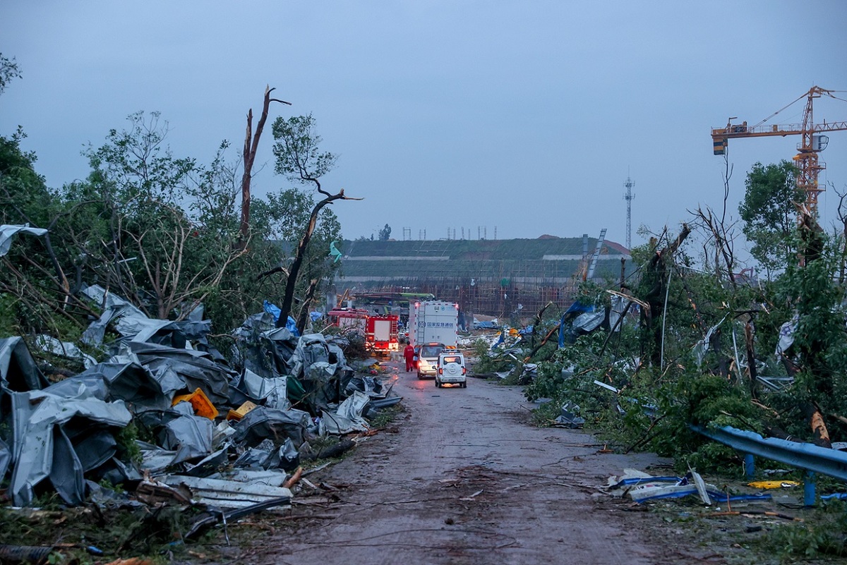 Los tornados en China dejaron al menos 400 personas heridas. (Reuters)