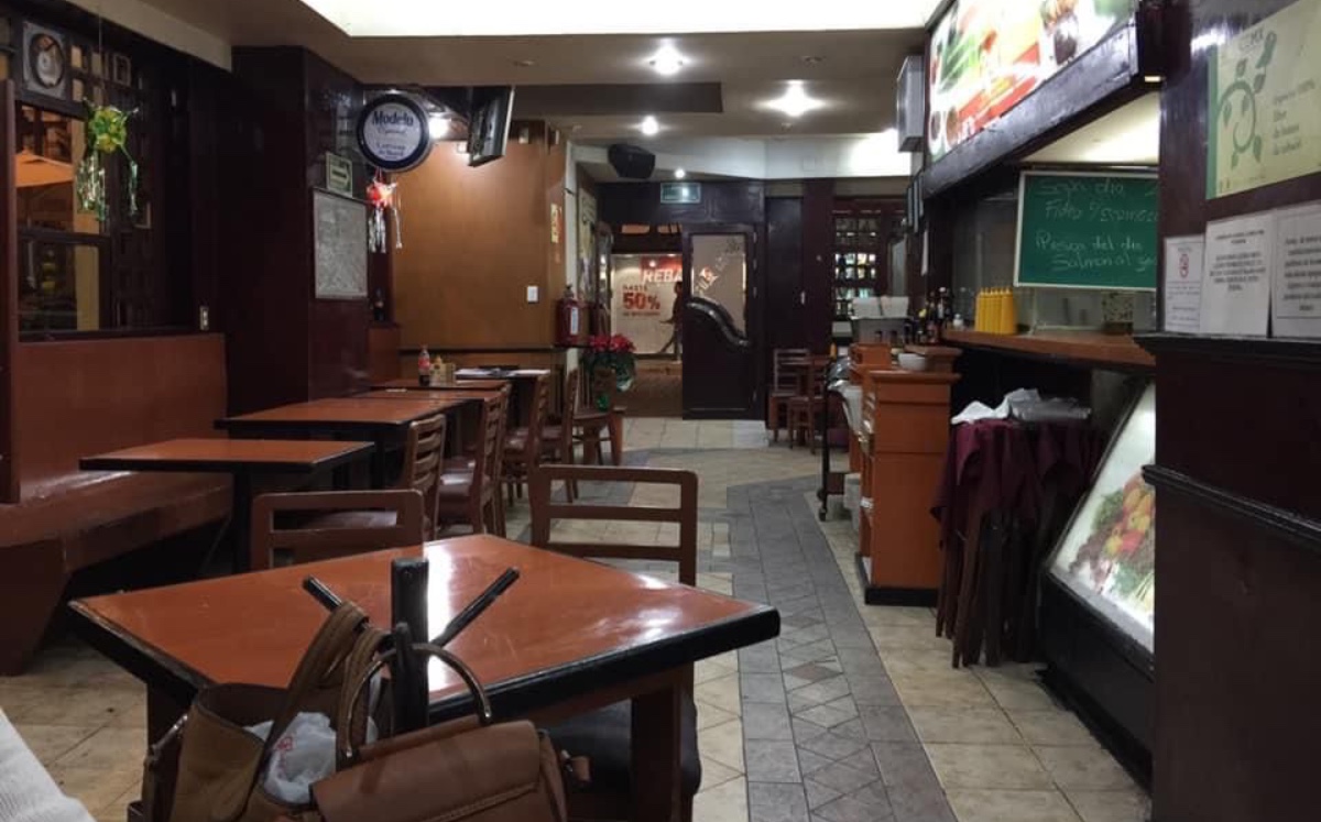 El salón Luz, una víctima más de la pandemia de covid-19. (Especial)