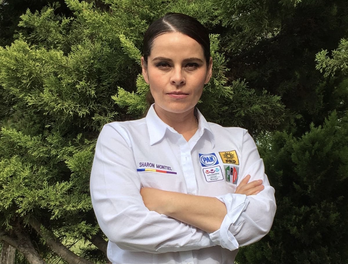 Sharon Montiel Sánchez, candidata de Va por Hidalgo. (Cortesía)