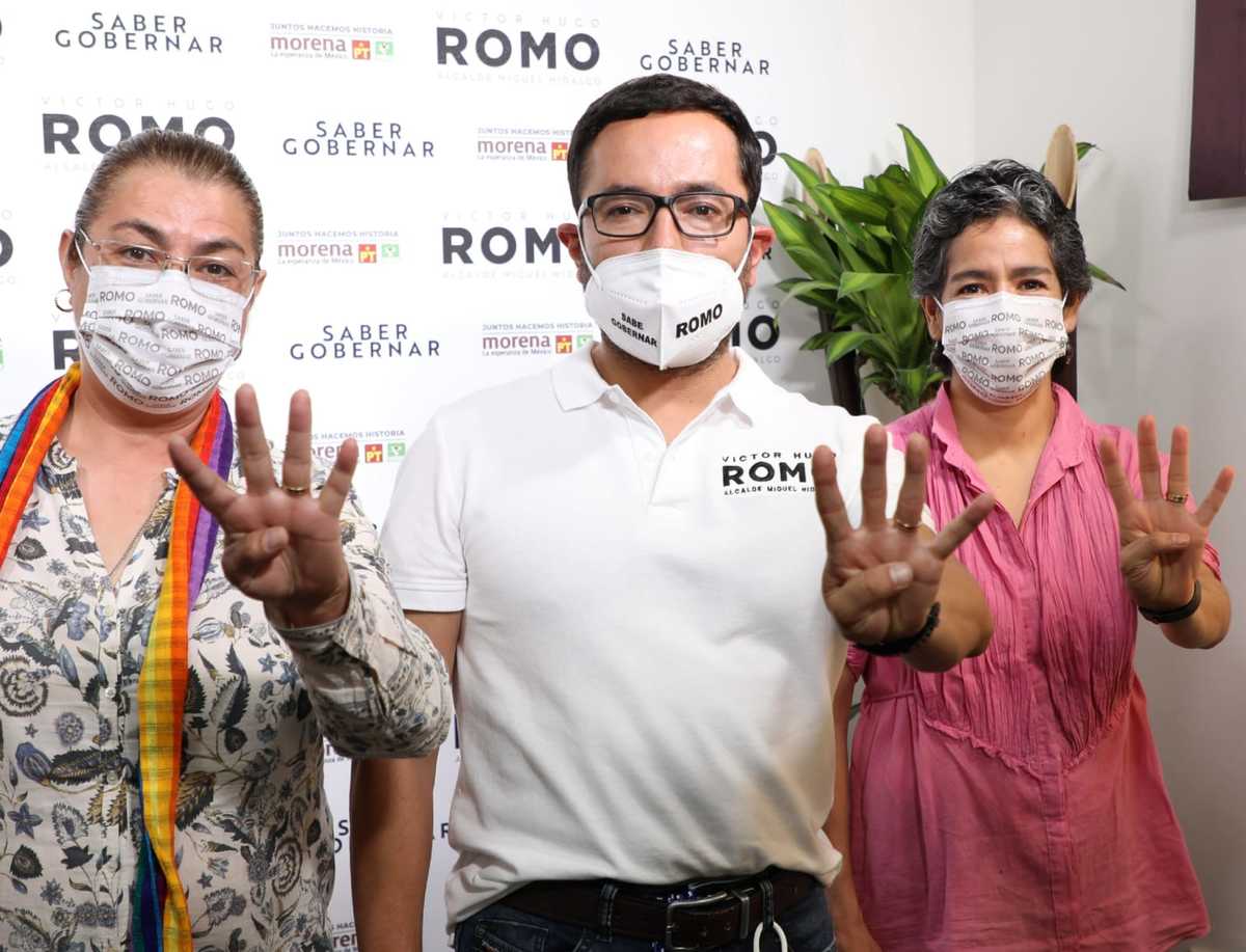 Víctor Hugo Romo, candidato a alcalde de Miguel Hidalgo. (Especial)