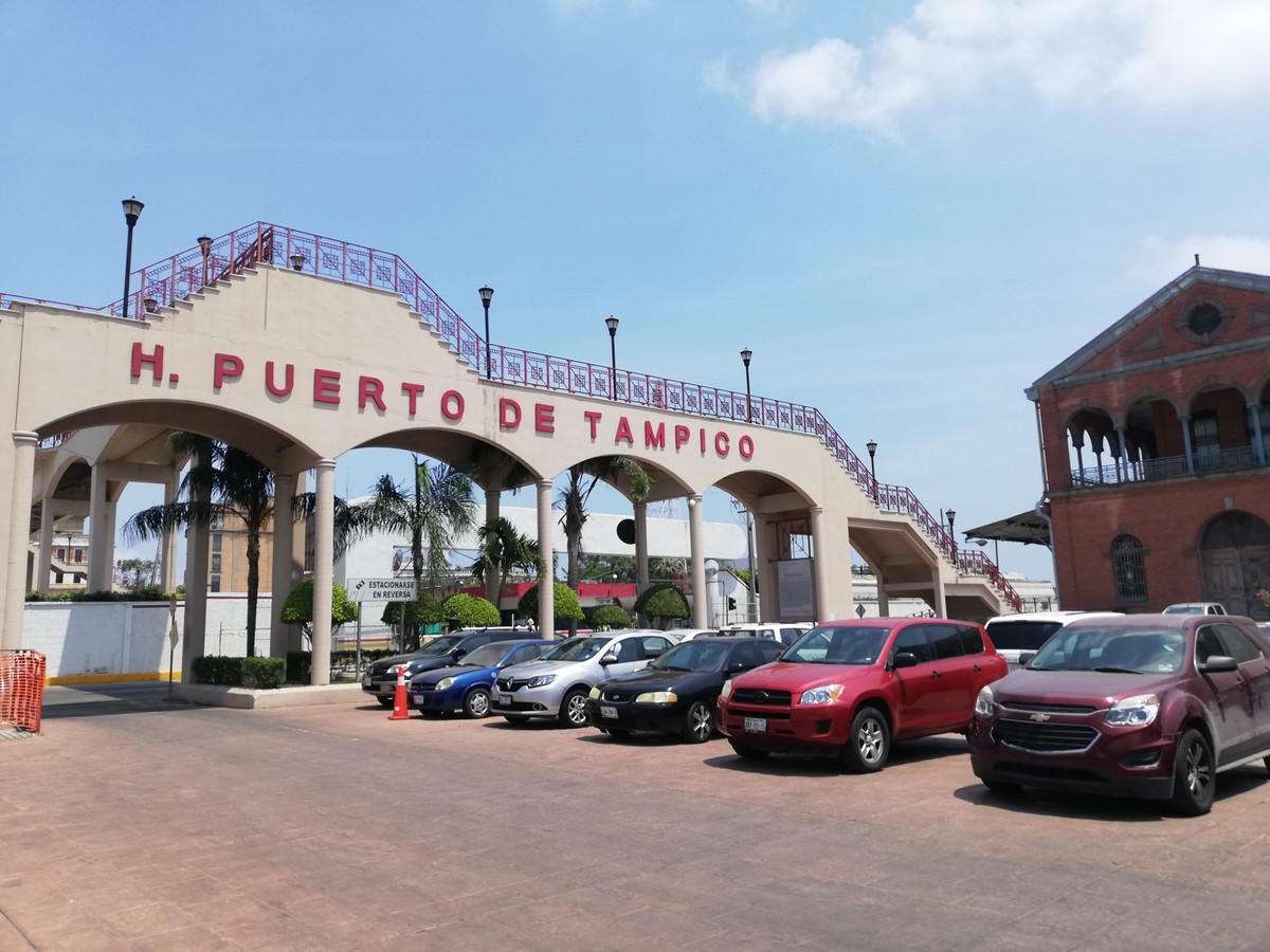 Aspecto del puerto de Tampico, Tamaulipas. (Víctor Hugo Durán)