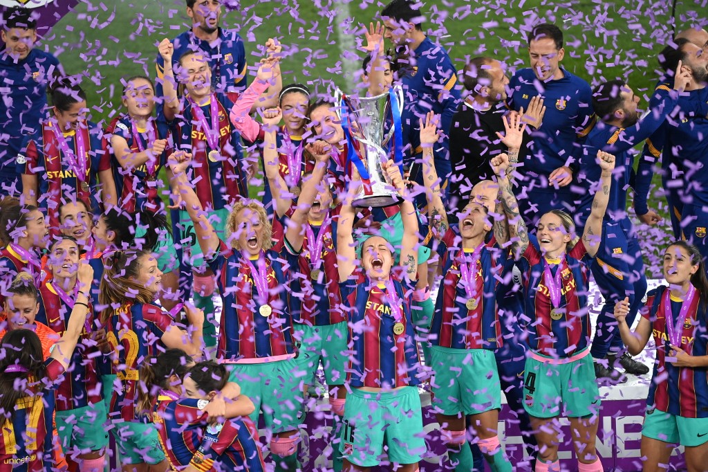 Barcelona es campeón de la Champions League Femenil (AFP)