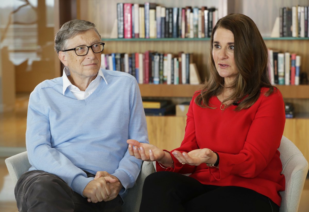 Bill Gates y Melinda French. | Archivo, AP