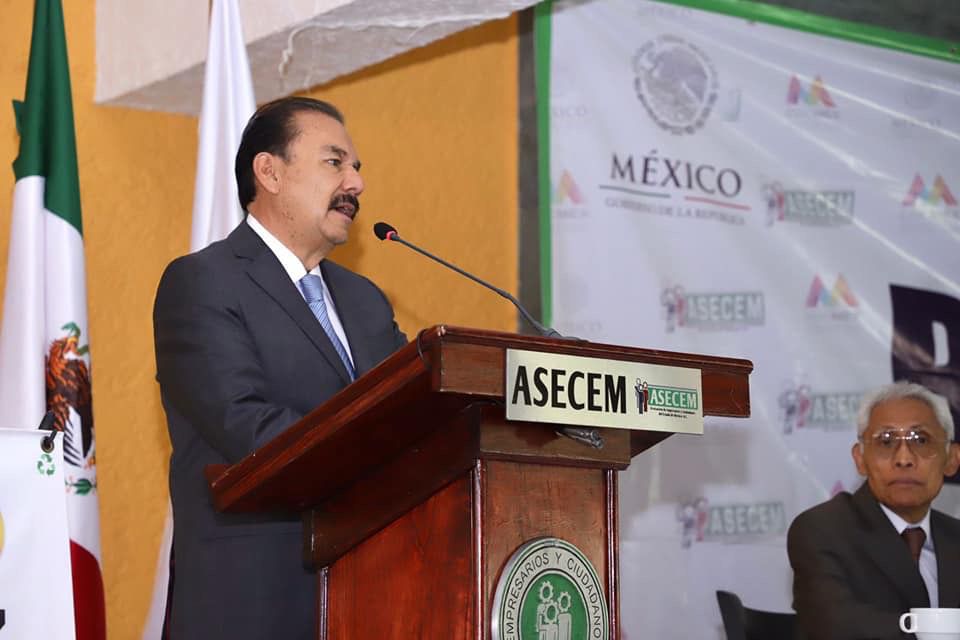 El candidato a la presidencia municipal de Atizapán fue respaldado por industriales.